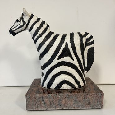 Zebra - skulptur