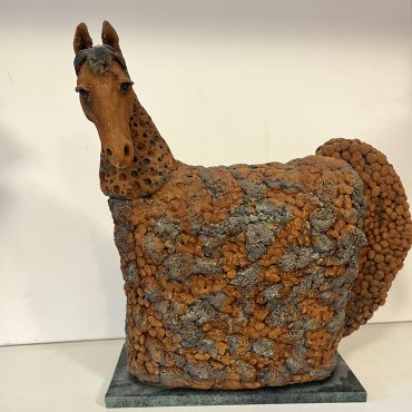 Häst - skulptur